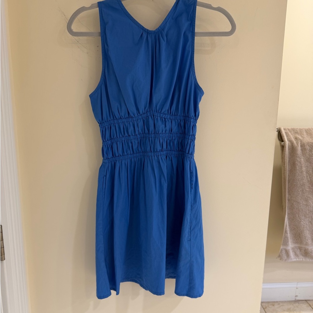 Faithfull the Brand Royal Blue Sleeveless Mini Dress
